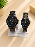 Luxury Black Couple Watches – Elegant Matching Set