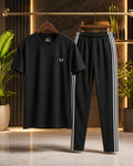 Premium Men's T-Shirt &; Track Pant Combo.Premium Men's T-Shirt &; Track Pant Combo.